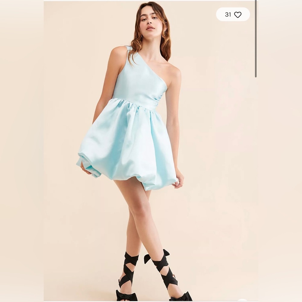 New Aureta one shoulder mini dress